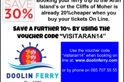 Discount Doolin Ferry tickets announced.