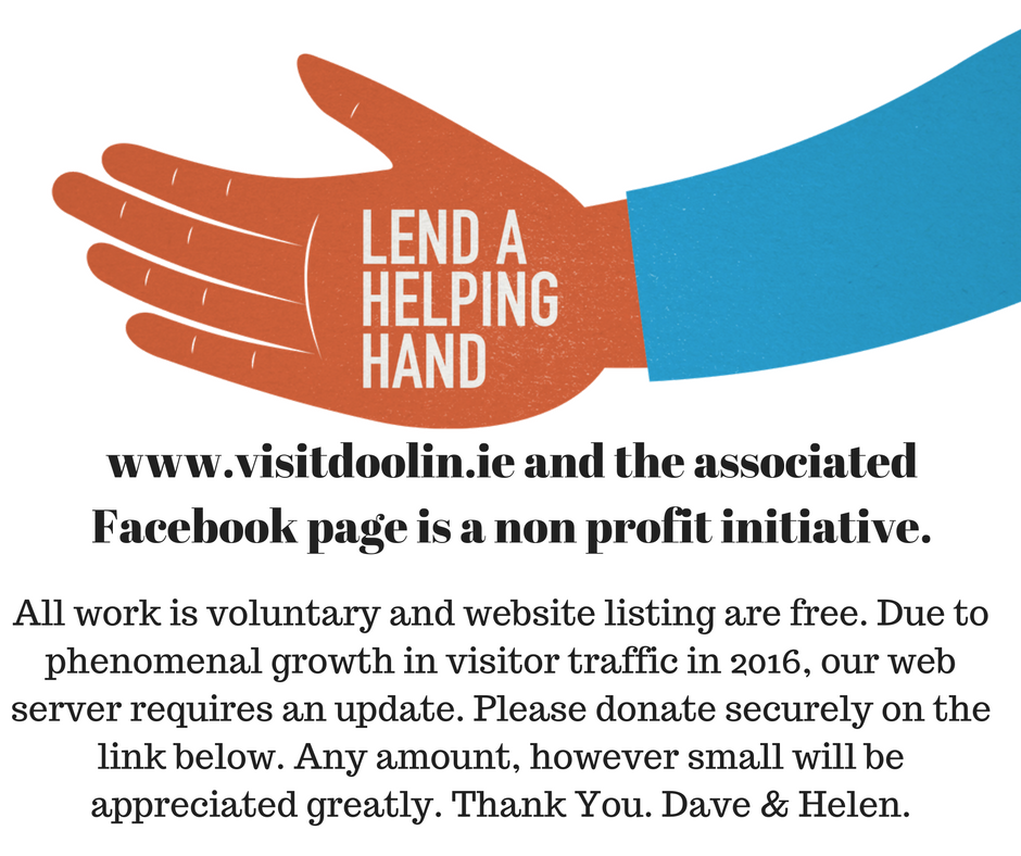 www.visitdoolin.ie and the associated Facebook page is a non profit initiative. (1)
